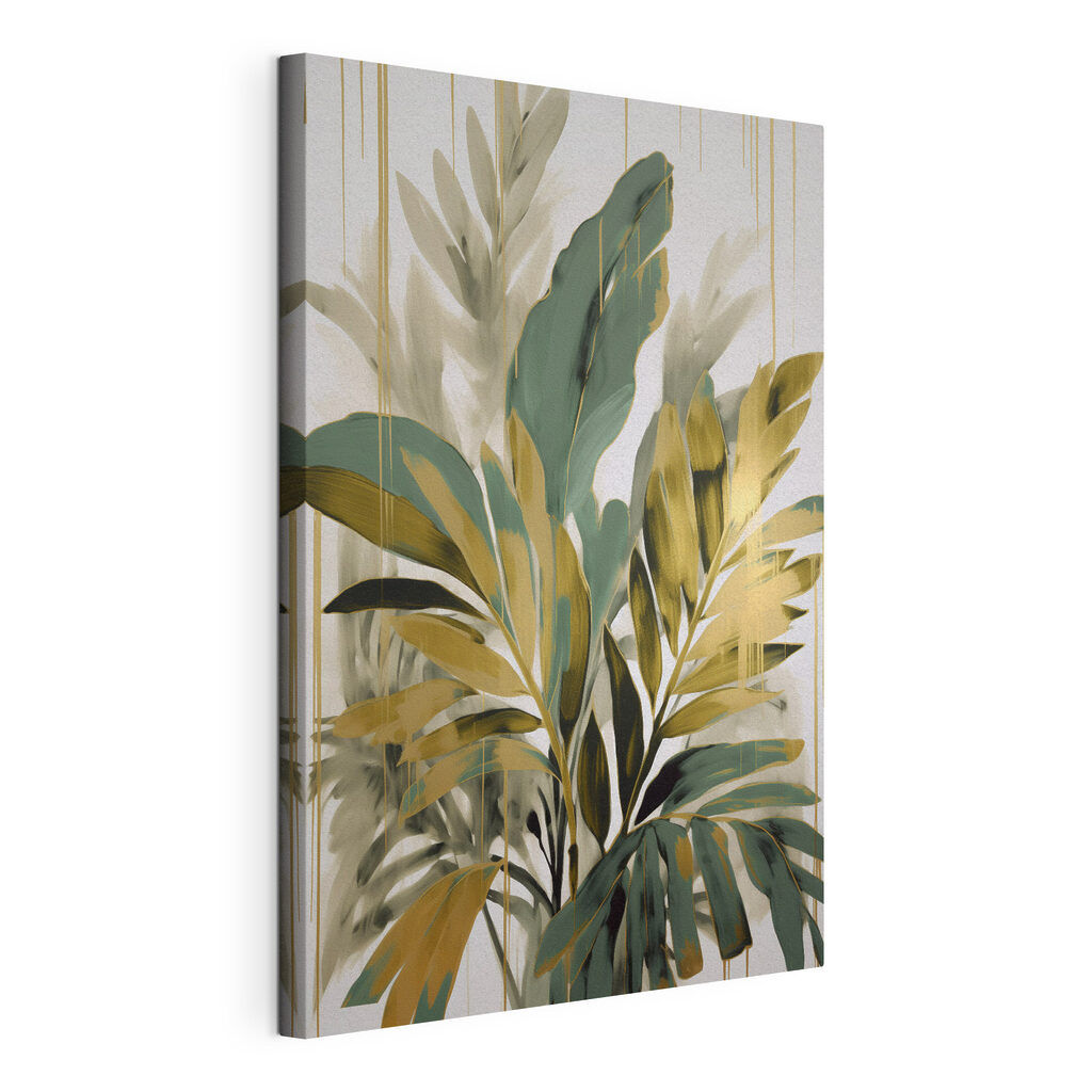 Painting of leaves and branches Painting of leaves and branches