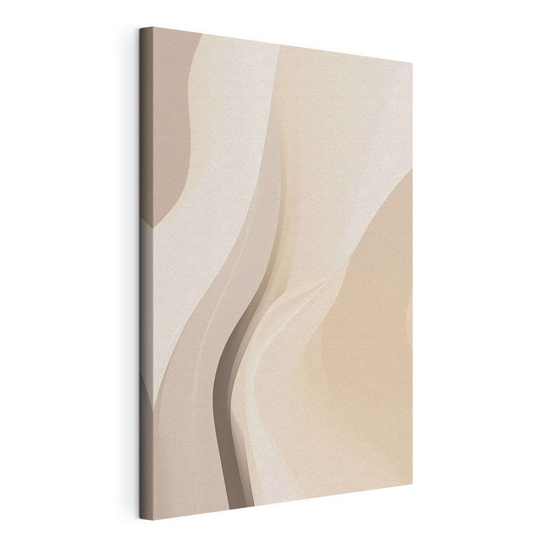 White and tan wavy lines White and tan wavy lines