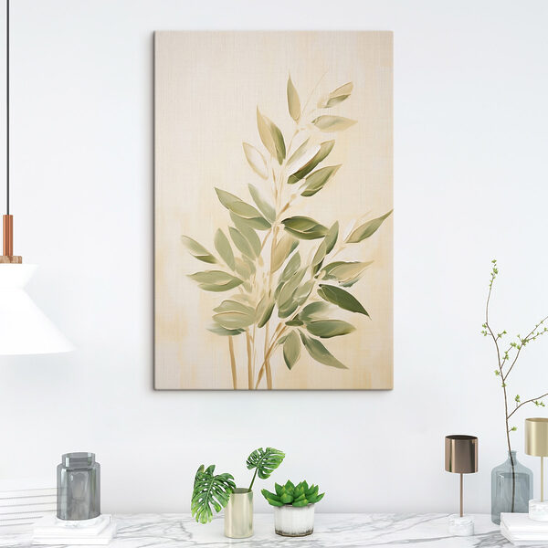 Tableaux Tableaux Peinture représentant une plante (UGS : s45689)