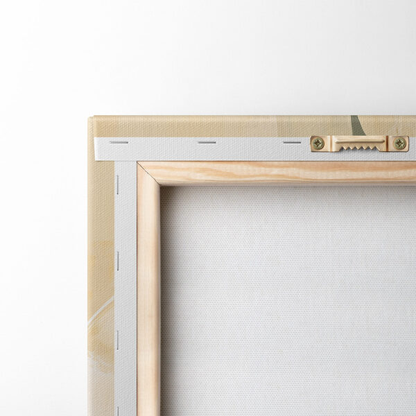 Painting of a branch with leaves