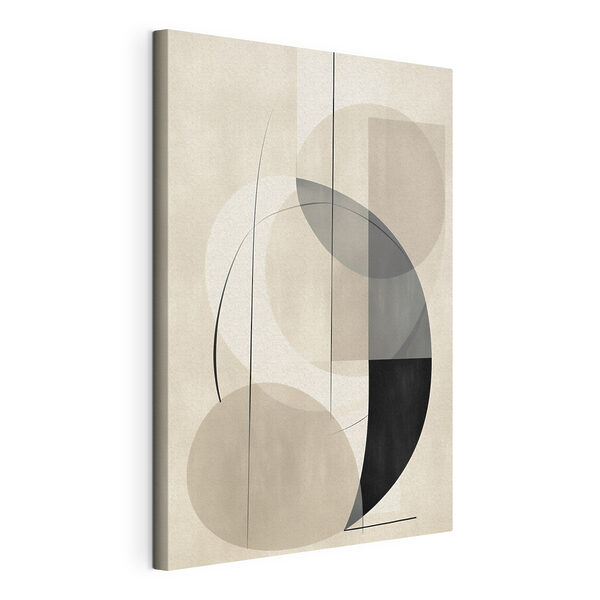 Tableaux Tableaux Œuvre d'art en noir et blanc (UGS : s45766)