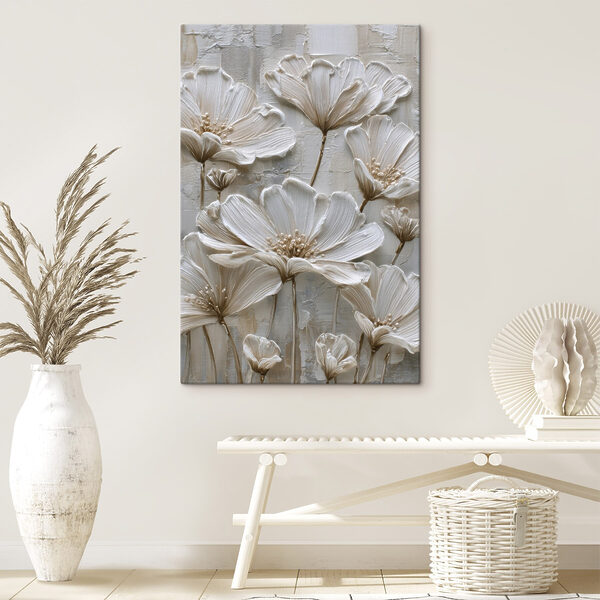 Tableaux Des fleurs élégantes aux teintes douces