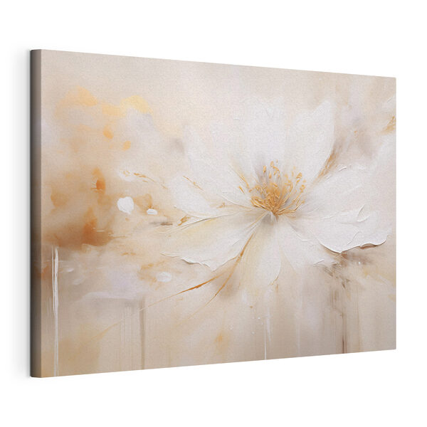 Peinture représentant une fleur blanche Tableaux Peinture représentant une fleur blanche