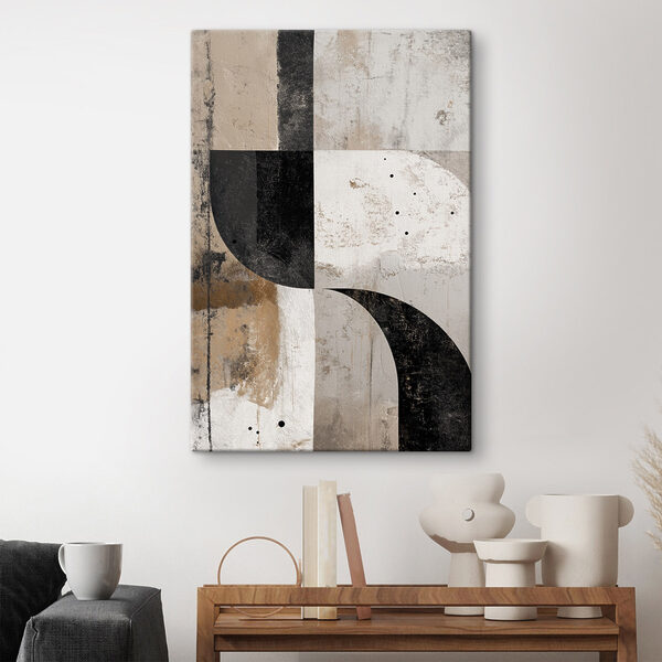 Tableaux Œuvre d'art en noir et blanc