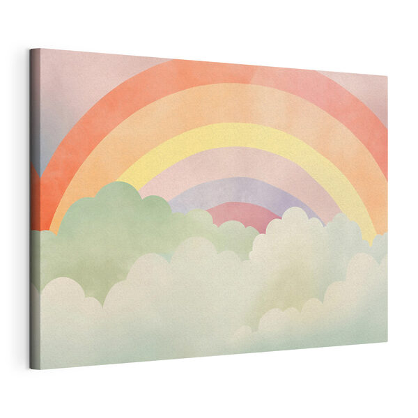 Tableaux Un arc-en-ciel et des nuages dans le ciel (UGS : s45958) Tableaux Tableaux Un arc-en-ciel et des nuages dans le ciel (UGS : s45958)