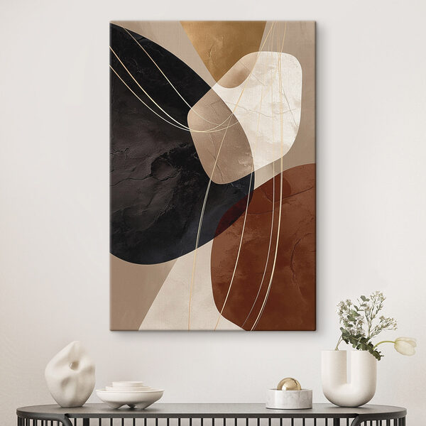 Tableaux Tableaux Formes abstraites aux couleurs chaudes (UGS : s45879)