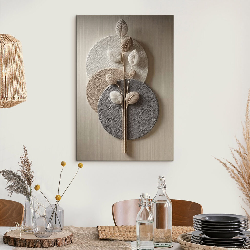 Peinture représentant un objet rectangulaire