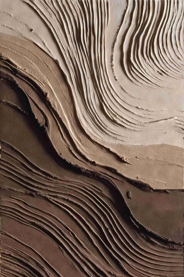 Soft, wavy texture in neutral hues Soft, wavy texture in neutral hues