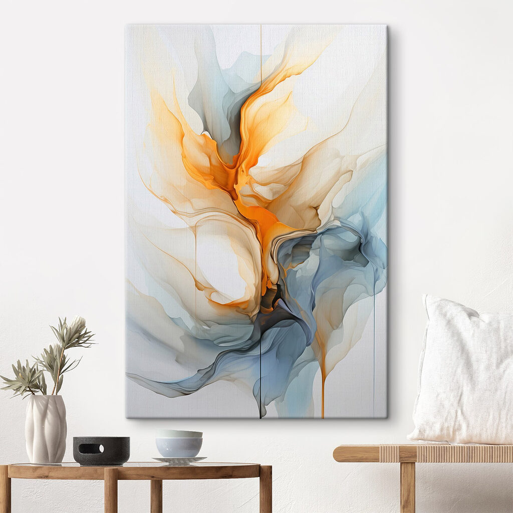 Colorful art with a white background