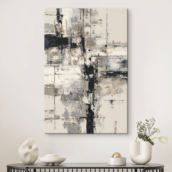 Black and white painting