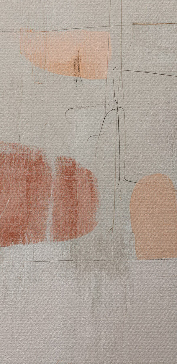 Painting of different colored shapes