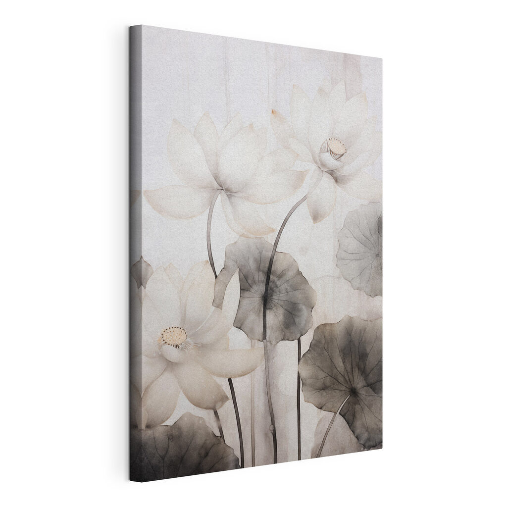 Delicate lilies on a soft background Delicate lilies on a soft background