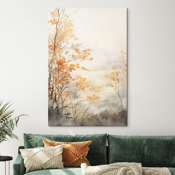 Tableaux Tableaux Tableau représentant des arbres aux feuilles orange (UGS : s45941)