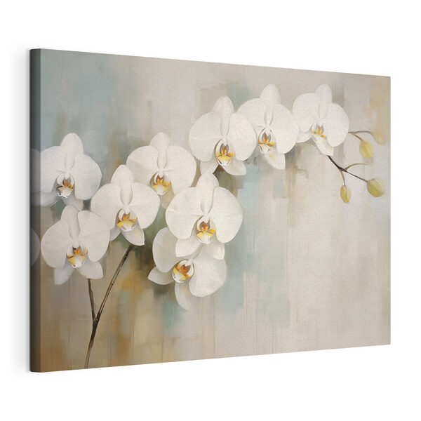 Tableaux Tableau représentant des fleurs blanches