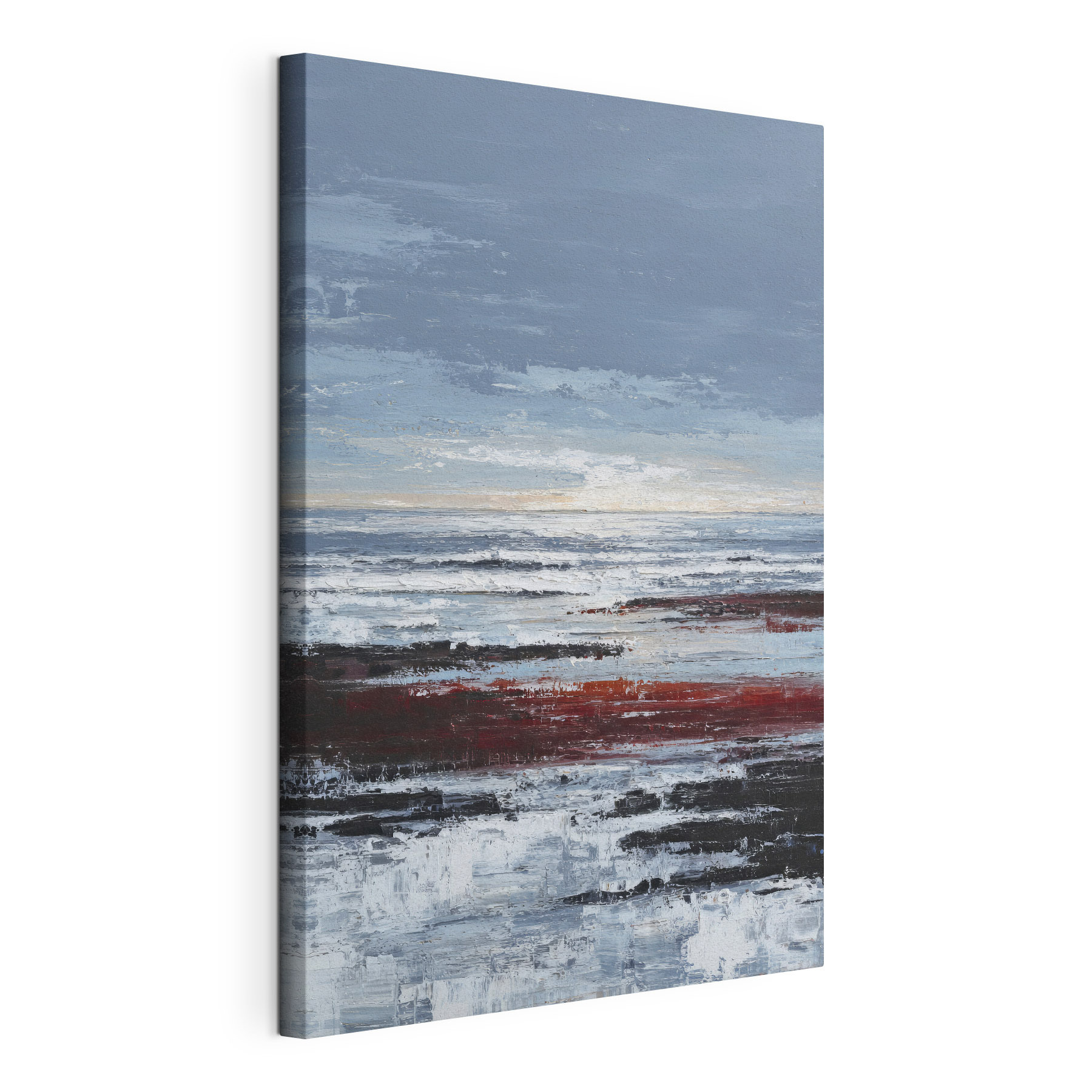 Painting of a beach Painting of a beach