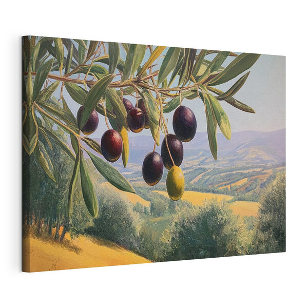Painting of a tree with fruits Painting of a tree with fruits
