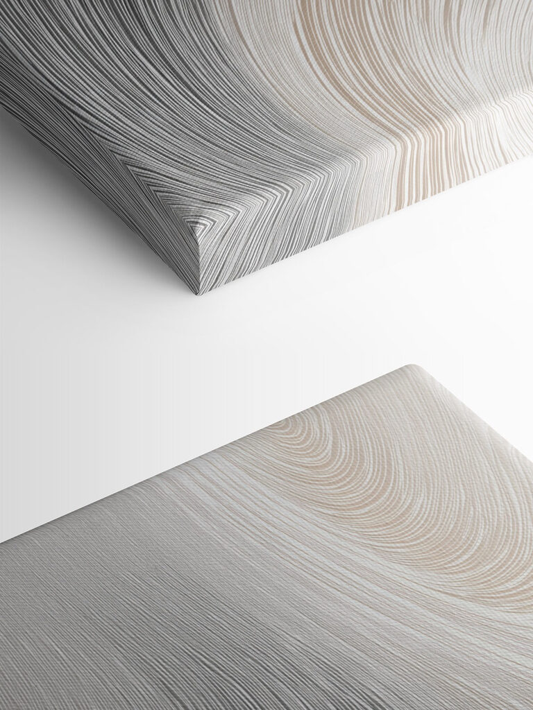 Fluid lines in soft, muted tones Fluid lines in soft, muted tones