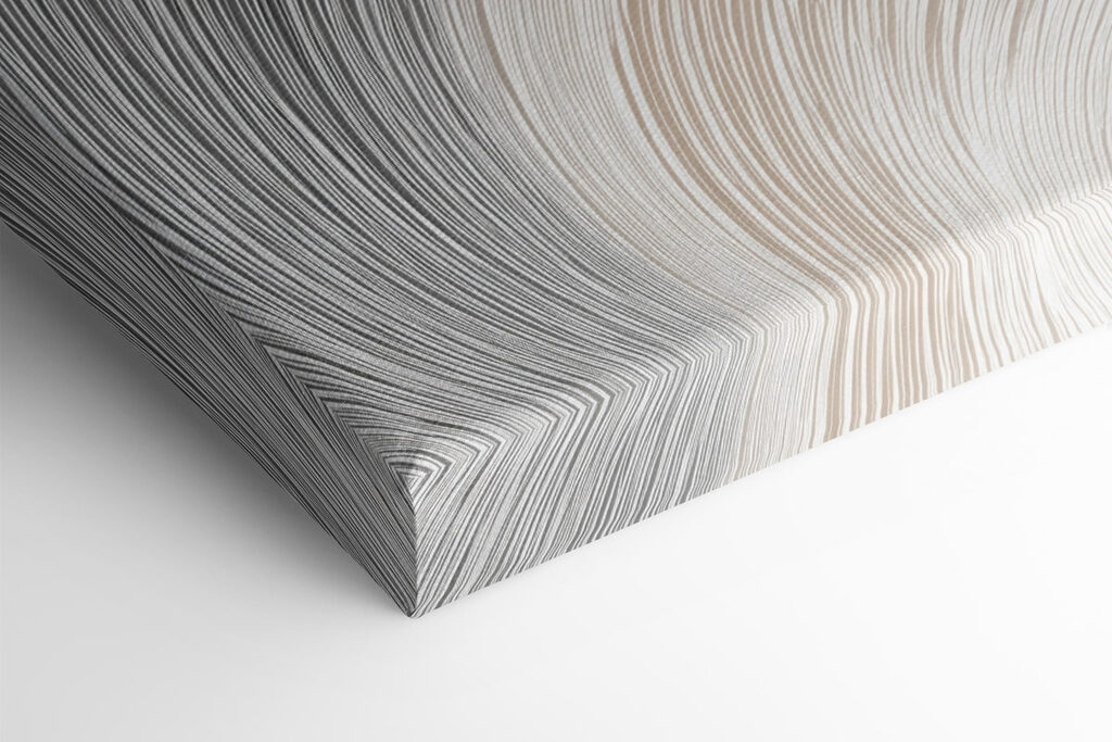 Fluid lines in soft, muted tones Fluid lines in soft, muted tones