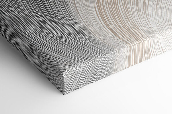 Fluid lines in soft, muted tones Fluid lines in soft, muted tones