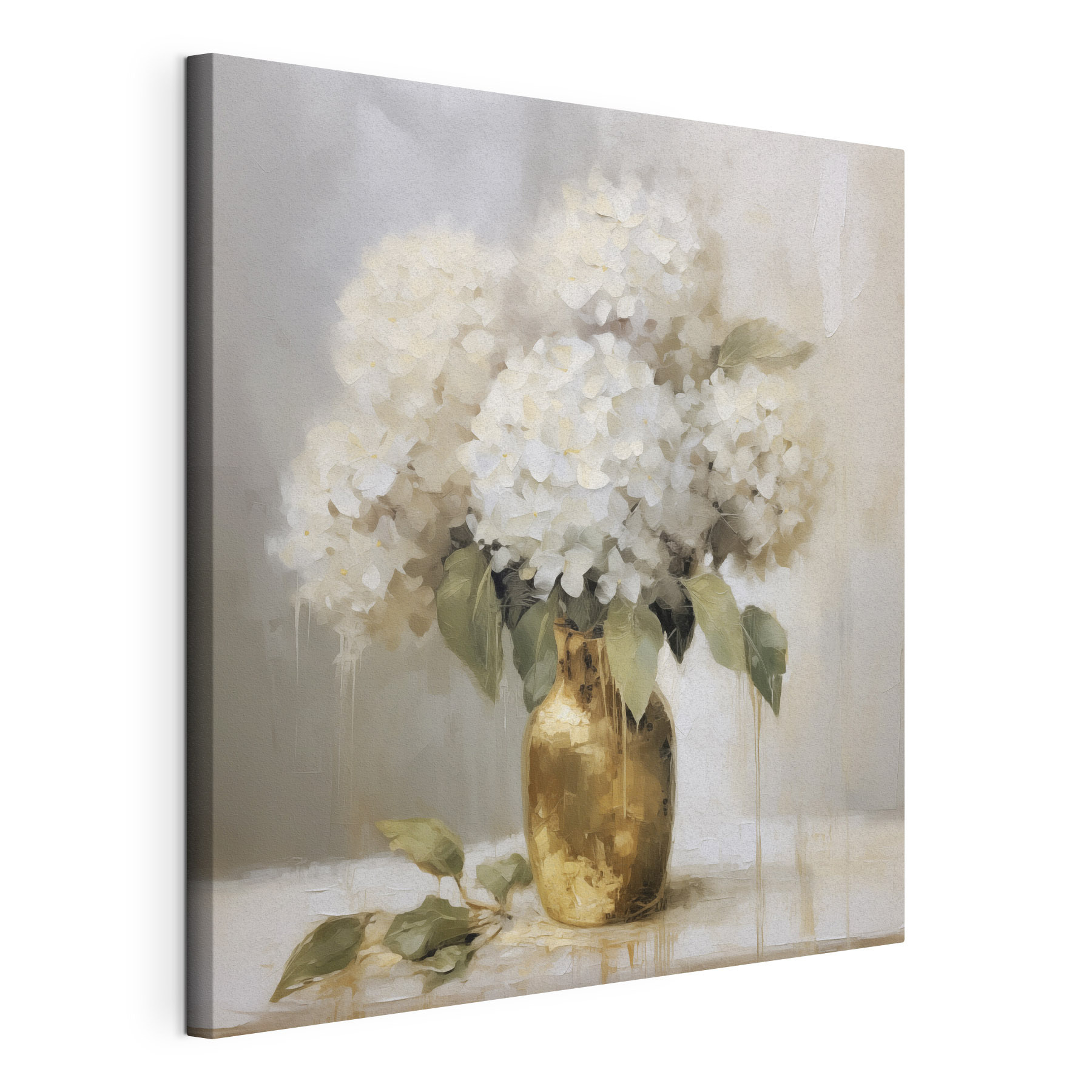 Painting of flowers in a vase Painting of flowers in a vase
