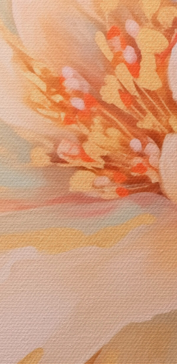 Painting of a flower Painting of a flower