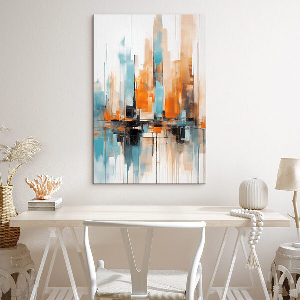 Tableaux Peinture représentant une ville