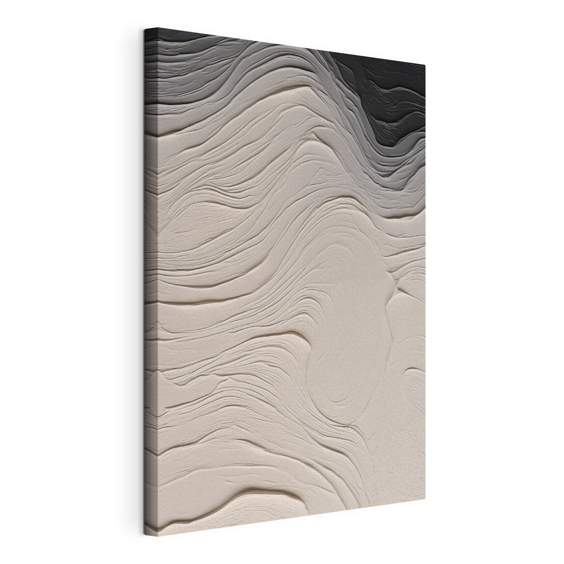 White and grey background