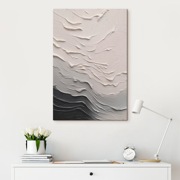 Tableaux Tableaux Mur blanc et noir (UGS : s46475)