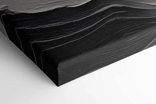 White and black wall