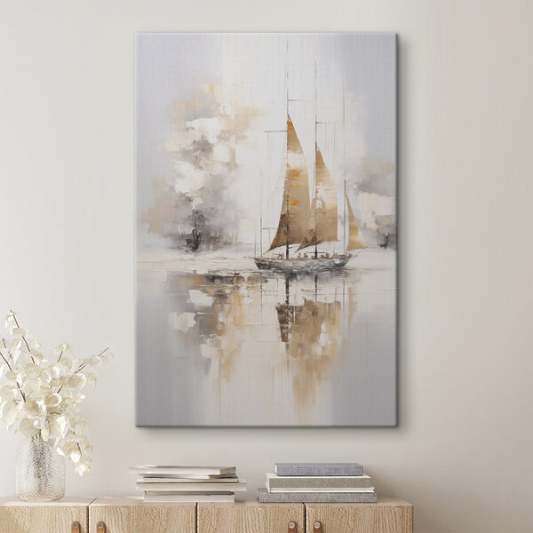 Tableaux Peinture représentant un voilier sur l'eau