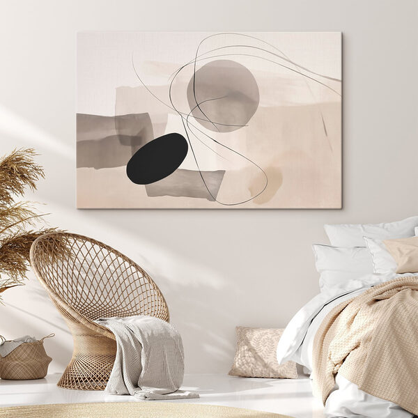Tableaux Œuvre d'art en noir et blanc