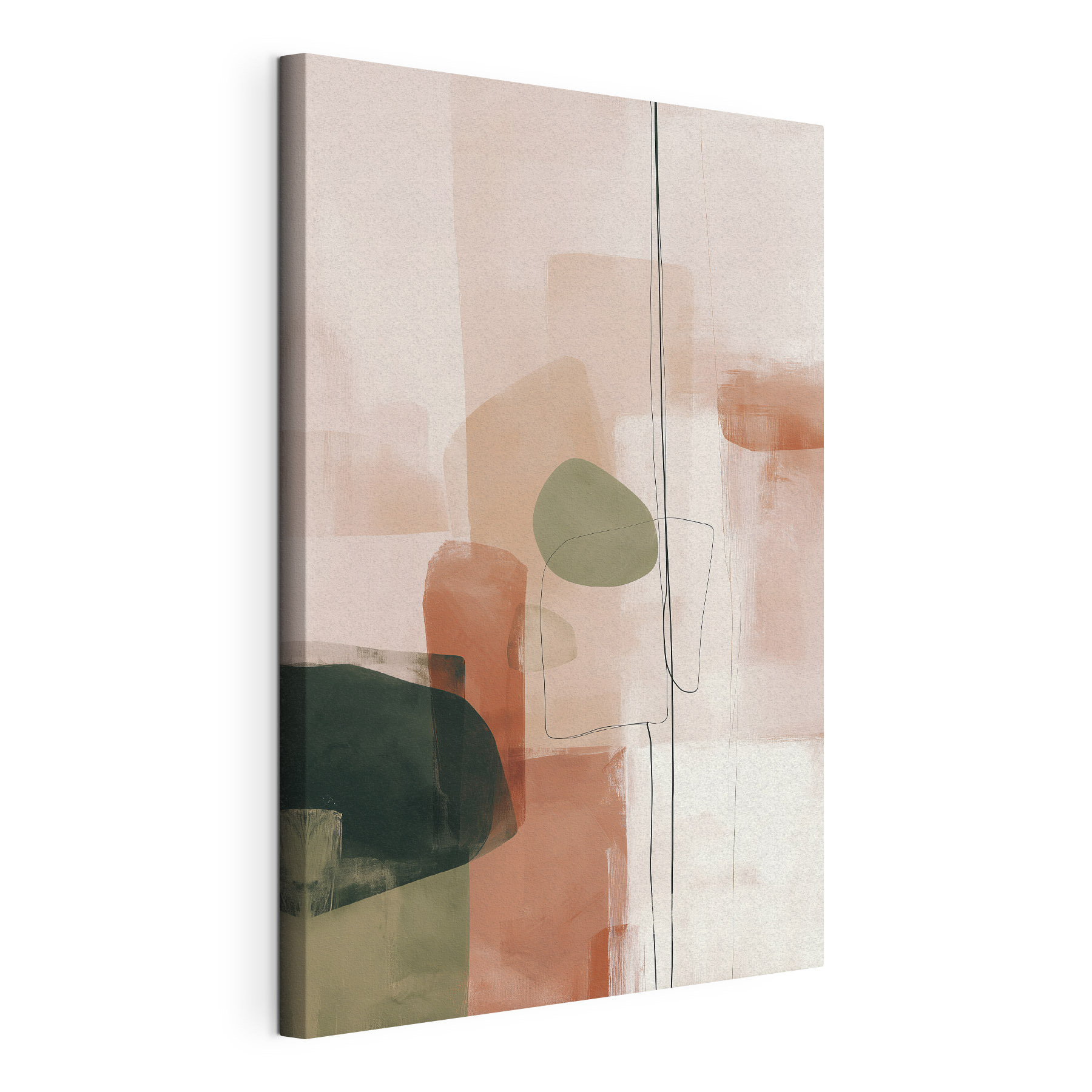 Painting of different shapes and colors Painting of different shapes and colors