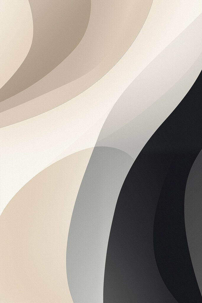 Abstract curves in soft muted tones Abstract curves in soft muted tones