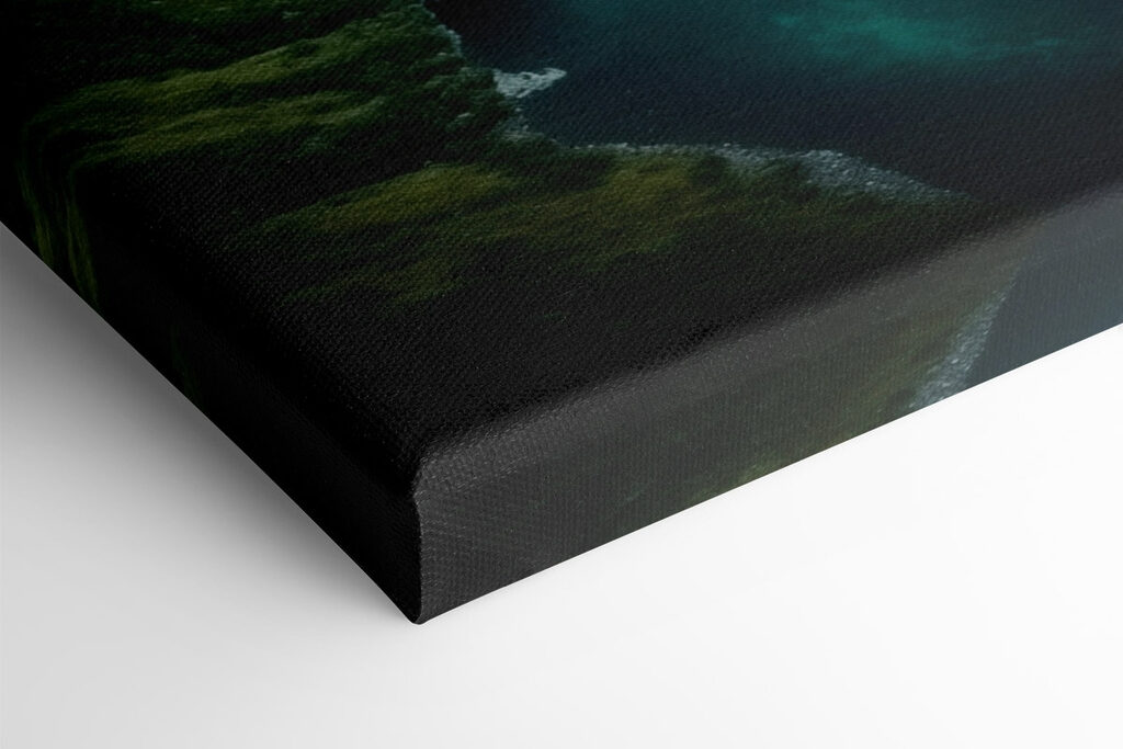 River running through a valley