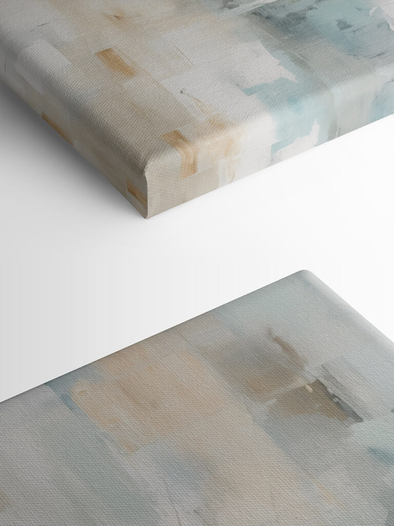 Painting of a white wall Painting of a white wall