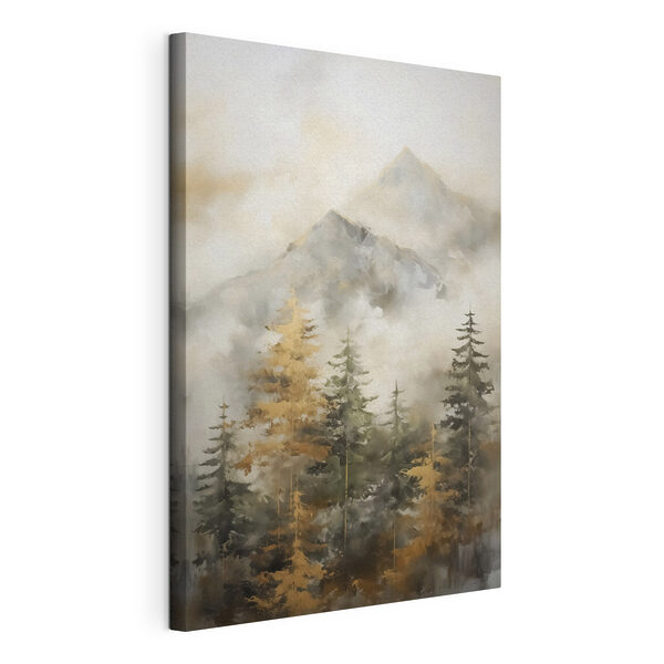 Tableaux Peinture représentant des arbres et des montagnes (UGS : s46670) Tableaux Tableaux Peinture représentant des arbres et des montagnes (UGS : s46670)