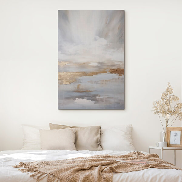 Tableaux Mur blanc et marron