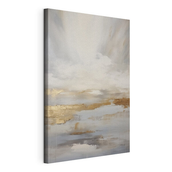 White and brown wall