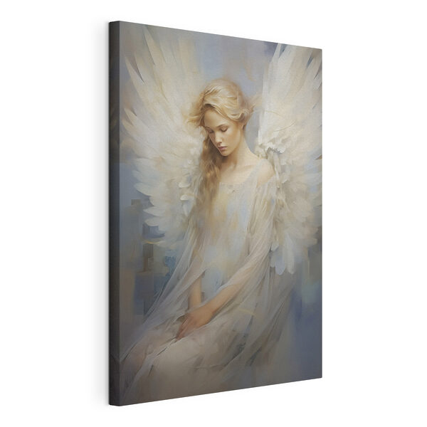 Tableaux Femme en robe blanche avec des ailes (UGS : s46681) Tableaux Tableaux Femme en robe blanche avec des ailes (UGS : s46681)