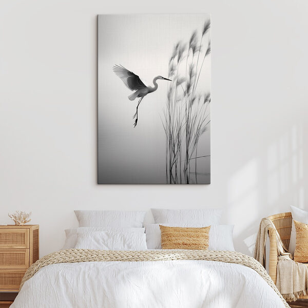Tableaux Tableaux Oiseau volant au-dessus de l'eau (UGS : s46693)