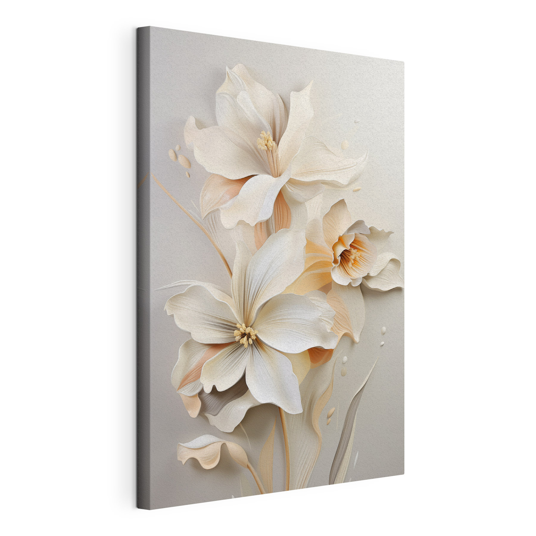 Delicate blossoms in soft pastel hues Delicate blossoms in soft pastel hues