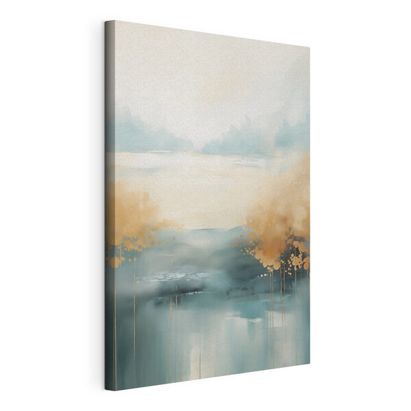 Tableaux Peinture représentant un paysage avec des arbres et de l'eau (UGS : s46704) Tableaux Tableaux Peinture représentant un paysage avec des arbres et de l'eau (UGS : s46704)