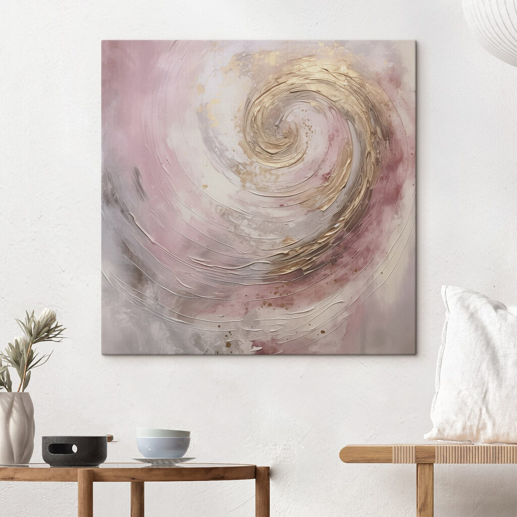 Painting of a swirl Painting of a swirl