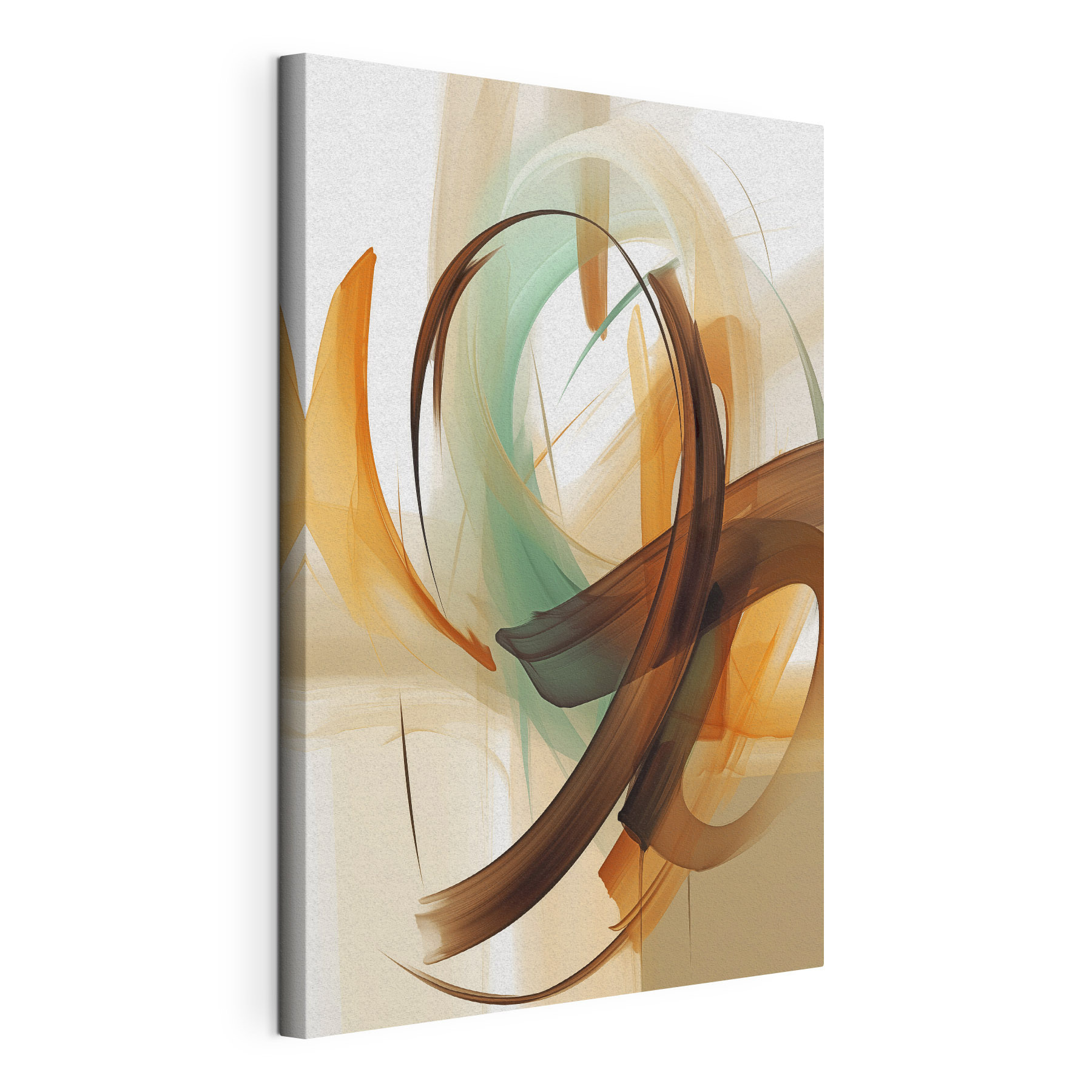 Dynamic swirls in earthy tones Dynamic swirls in earthy tones