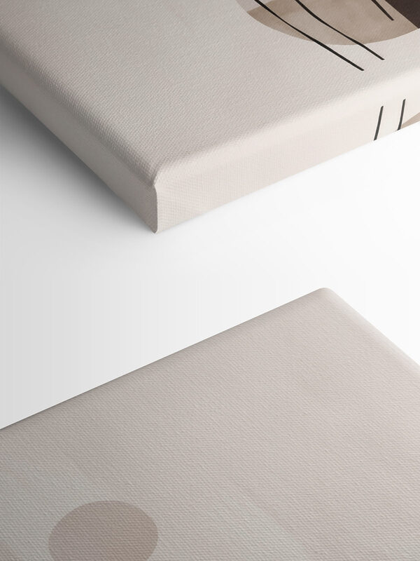 - Minimalist design with earthy tones - Minimalist design with earthy tones