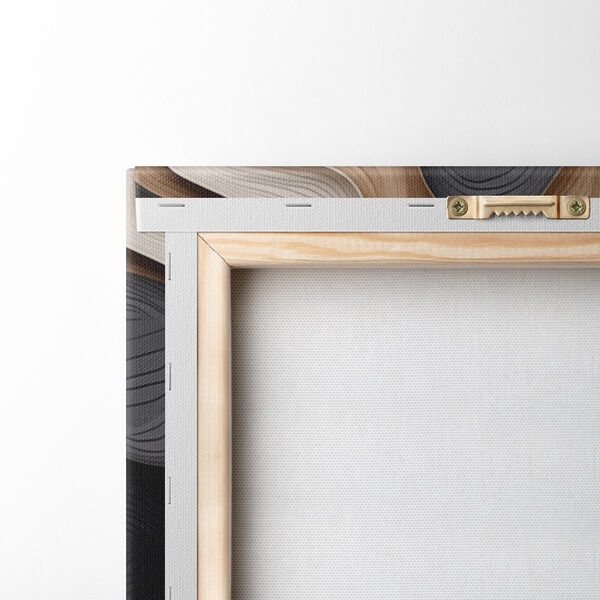 Flowing shapes in warm, neutral tones Flowing shapes in warm, neutral tones