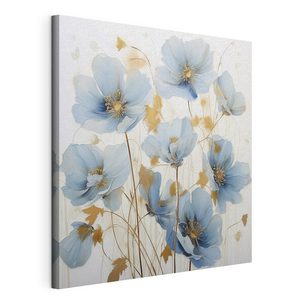 Tableaux Peinture représentant des fleurs sur fond blanc (UGS : s46823) Tableaux Tableaux Peinture représentant des fleurs sur fond blanc (UGS : s46823)