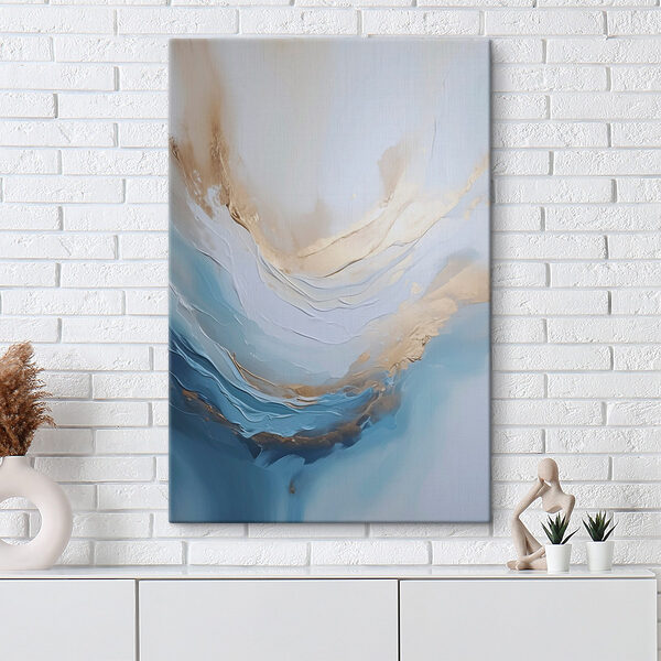 Tableaux Tableaux Des vagues sereines aux couleurs apaisantes (UGS : s46836)