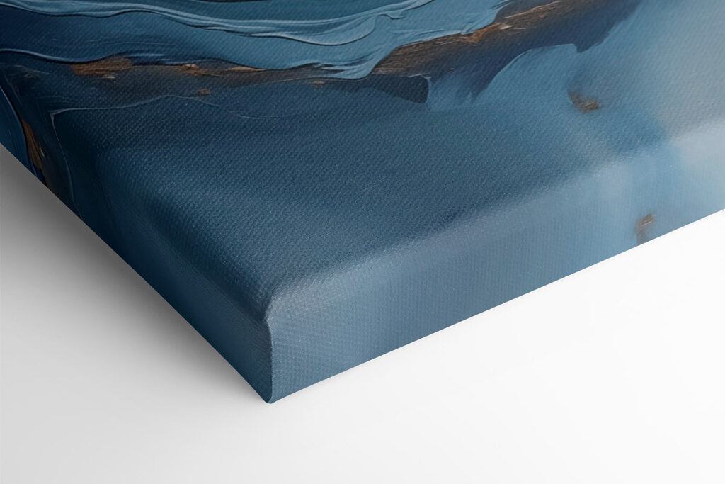 Serene waves in calming colors Serene waves in calming colors