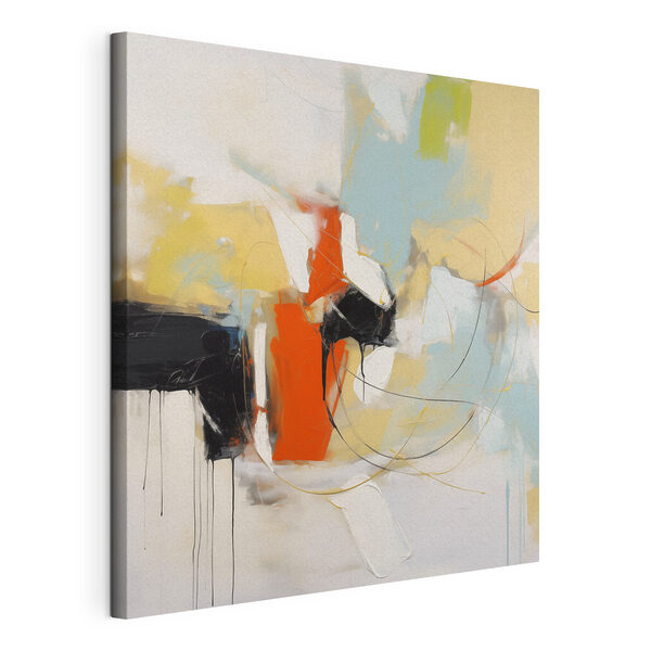Tableaux Tableaux Tableau d'art abstrait aux couleurs vives (UGS : s46922)